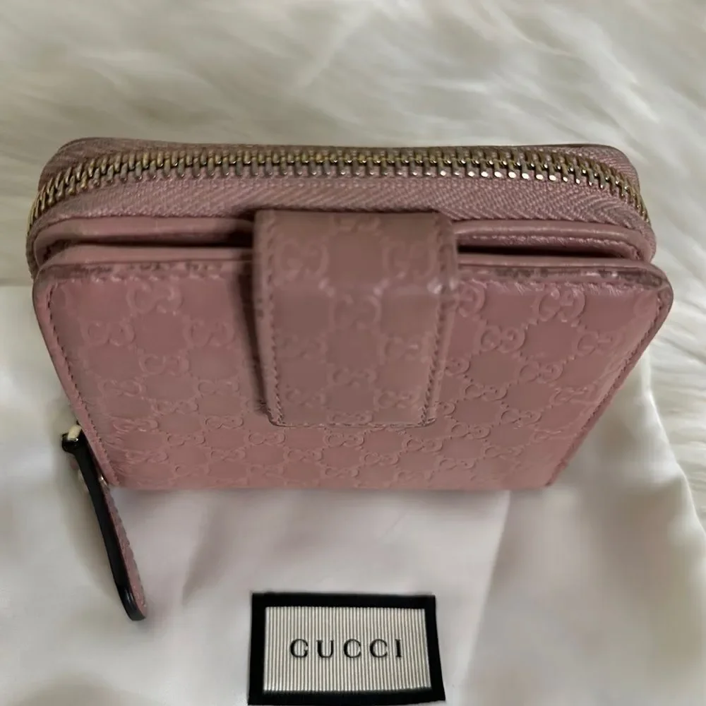 💯Authentic Gucci Guccissima Short Wallet🍀